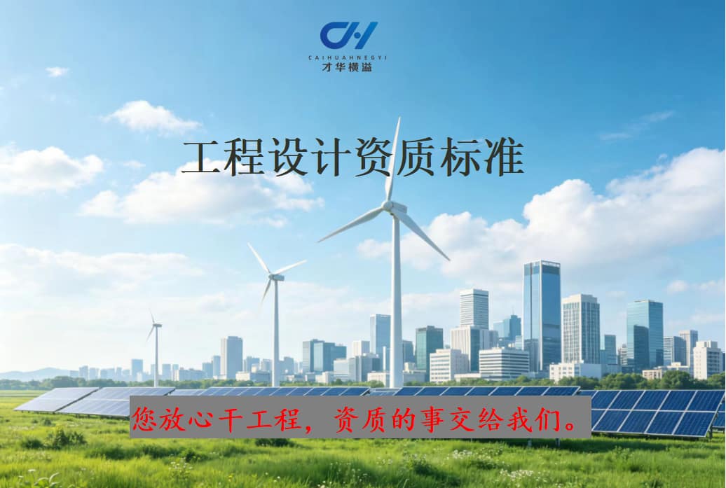 工程设计资质标准